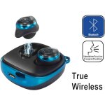 Renkforce rf - btk - 200 bluetooth casque intra - auriculaires micro - casque bleu - noir