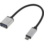 Renkforce usb c�ble de raccordement [1x usb - c? m�le - 1x usb 3. 0 femelle type a] rf - usba - ms - ...