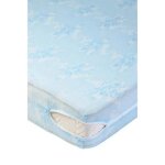 R�nove matelas 90x190 cm - the cover paris - maille jersey 100% polyester - lavable en machine - extensible ...