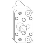 Renvoi de fouillot entraxe 15mm douille 9mm - ferco - g - 20544 - 03 - 0 - 0 Renvoi de fouillot entraxe 15mm douille 9mm - ferco - g - 20544 - 03 - 0 - 0