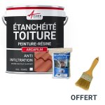R�paration �tanch�it� tuile goutti�re cheneau trou fissure souche chemin�e ardoise arcafilm pack blanc ...