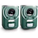 Répulsif pour animaux à ultrasons solaire - 2 pcs i protection contre les martres, chats, chiens avec ... Répulsif pour animaux à ultrasons solaire - 2 pcs i protection contre les martres, chats, chiens avec ...