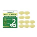 Repulsif anti - serpents pour jardin, puissant, lot de 10, pour l'exterieur et l'interieur, sans danger ...