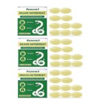 Repulsif anti - serpents pour jardin, puissant, lot de 10, pour l'exterieur et l'interieur, sans danger ...