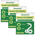 Repulsif anti - serpents pour jardin, puissant, eloigne les serpents pour l'exterieur et l'interieur(3 ...