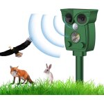 Rpulsif chat extrieur, charge de solaire usb, rpulsif chat chien jardin pour chats, oiseaux, renard, ...