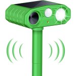 Repulsif chat solaire, rpulsif chat ultrason 3 modes, solaire et usb rpulsif animaux, repulsif chat ...