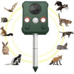 R�pulsif solaire ultrasonique pour animaux de compagnie - r�pulsif solaire pour taupes ip65