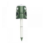 R�pulsif solaire ultrasonique pour animaux, r�pulsif solaire ext�rieur a 360 pour chiens, r�pulsif solaire ...