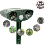 R�pulsif a ultrasons pour chats, r�pulsif solaire etanche contre les nuisibles pour l'ext�rieur, r�pulsif ...