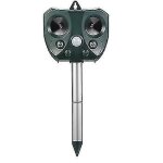 R�pulsif ultrasonique pour animaux, r�pulsif solaire �tanche pour serpents, souris, insectes, oiseaux ...
