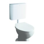 Rservoir wc grohe 6 - 9 l simple ap blanc