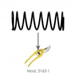 Ressort de rechange pour scateur wolfpack 3163 - 1