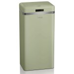 Retro poubelle  ouverture automatique avec capteur, mtal, 45 litres, vintage, , vert, swan, swka4500gneu ...