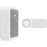 Rev sonnette funk orchestra avec touche link2home, blanc