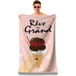 Rfvvv - serviette de plage microfibre personnalisée avec message positif. drap de plage 160x80cm ultra ... Rfvvv - serviette de plage microfibre personnalisée avec message positif. drap de plage 160x80cm ultra ...