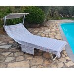 Rfvvv - ® serviette de plage riviera 75x195cm en coton, à rayures / serviette de plage chaise longue ... Rfvvv - ® serviette de plage riviera 75x195cm en coton, à rayures / serviette de plage chaise longue ...