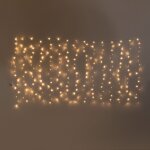 Rideau lumineux de jardin a led (1m et 2, 8m) lucine 2, 8 m