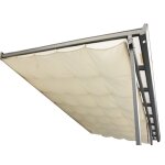 Rideau d'ombrage pour toit terasse 2, 85 x 4, 25 m - 12, 11 m2