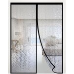 Rideau de porte magnétique a isolation thermique de 91, 4 x 243, 8 cm ¿ fermeture automatique ¿ convient ... Rideau de porte magnétique a isolation thermique de 91, 4 x 243, 8 cm ¿ fermeture automatique ¿ convient ...