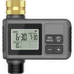 Programmateur d'arrosage - riogoo - minuterie automatique - d�tection pluie - ip55 - 1 sortie.