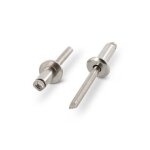 Rivets pop inox a4 aisi 316 � 3. 2 - 4 - 4. 8 - 5 - 6 mm de 3. 2 x 6 - 500