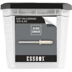 Rivets standards essbox scell - it alu / acier - t�te plate - Ø4 mm x 8 mm - boite de 500 - ex - 9445124008 ...