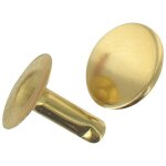 Rivet tubulaire - laiton - 4x12 mm