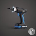 Riveteuse 1 batterie 18v 2ah scell it pour m3 - m6 - e - 008 - 1xbat