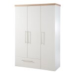 Roba armoire bébé nele 3 portes - 1 tiroir - blanc - décor chêne artisanal Roba armoire bébé nele 3 portes - 1 tiroir - blanc - décor chêne artisanal