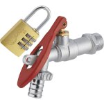 Robinet 1 / 4 tour cadenassable m15x21 nez m20x27 15 - cadenas combinaison 3 chiffres noyon & thiebault ...