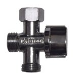 Robinet d'arrt droit 3 voies pour wc 12 / 17 - wirquin - 60720909