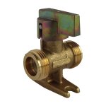 Robinet d'arrêt à fermeture 1 / 4 tour pour bouteille butane / propane - mm20 / 150 Robinet d'arrêt à fermeture 1 / 4 tour pour bouteille butane / propane - mm20 / 150