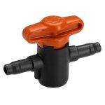 Robinet d?arrt gardena micro - drip - system - 4, 6 mm ? pour la rgulation ou l?arrt sur chaque tuyau ...