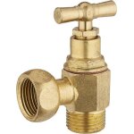 Robinet d'arrêt wc équerre à clapet mf12x17 brut noyon & thiebault Robinet d'arrêt wc équerre à clapet mf12x17 brut noyon & thiebault