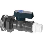 Robinet de baril de pluie en pvc durable de 3 / 4 po avec raccord de cloison - non toxique, étanche, ... Robinet de baril de pluie en pvc durable de 3 / 4 po avec raccord de cloison - non toxique, étanche, ...