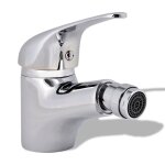 Robinet de bidet de salle de bain chrome