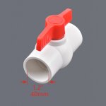 Robinet  bille en pvc gris, raccords d'irrigation de jardin, poisson d'aquarium, joli prcieux, type ...