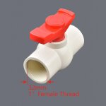 Robinet  bille en pvc gris, raccords d'irrigation de jardin, poisson d'aquarium, joli prcieux, type ...