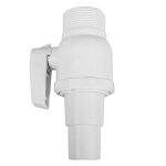 Robinet a boisseau spherique a deux voies pour filtre et ecumoire, raccord de plomberie de piscine durable ... Robinet a boisseau spherique a deux voies pour filtre et ecumoire, raccord de plomberie de piscine durable ...