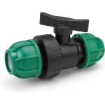 Robinet a boisseau sph�rique en poly�thyl�ne - 25 mm - raccordement par serrage - robinet a boisseau ...