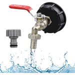 Robinet cuve 1000l recuperateur d eau de pluie 1000 litres adaptateur de réservoir ibc connecteur à filetage ... Robinet cuve 1000l recuperateur d eau de pluie 1000 litres adaptateur de réservoir ibc connecteur à filetage ...