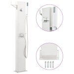Robinet de douche de jardin 110 cm acier inoxydable