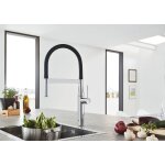 Robinet evier semi - professionnel avec douchette grohe essence