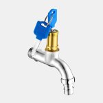 Robinet ext�rieur antivol a cl� avec bec amovible r�sistant a la corrosion yonis