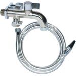 Robinet de jardin 2 en 1 avec lance two