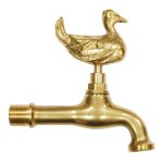 Robinet de jardin animal canard m15x21 nez mâle 20x27 livré avec rosace Robinet de jardin animal canard m15x21 nez mâle 20x27 livré avec rosace