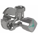 Robinet machine � laver - � 2 sorties - bille anti - calcaire vitaq arco