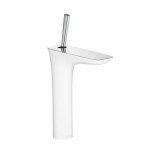 Robinet mitigeur lavabo 200 puravida ecosmart hansgrohe - blanc / chrom