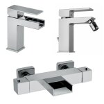 Robinetterie a cascade pour lavabo, bidet et baignoire infinity